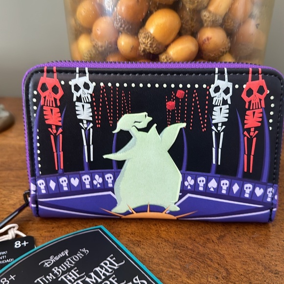 Loungefly Disney Nightmare Before Christmas Lock Shock Barrel Oogie Boogie - Picture 9 of 16